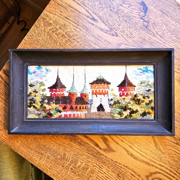 Mury Obronne Krakow gobelin miniatura needlestitch - Picture 1 of 11